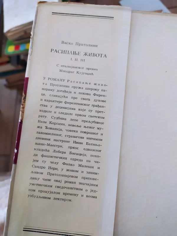 Rasipanje Zivota - Pratolini 2-3