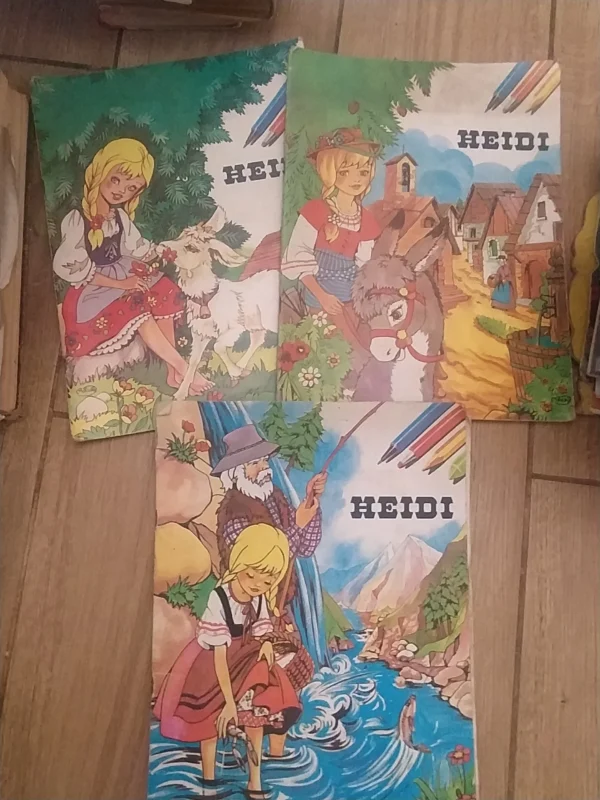Tri bojanka Heidi