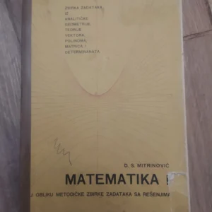 Matematika I D S Mitrinovic
