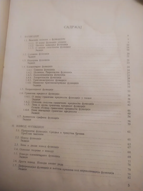 Matematika sa zbirkom zadataka za 4 razred srednje skole