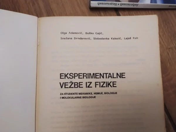 Eksperimentalne Vezbe iz Fizike