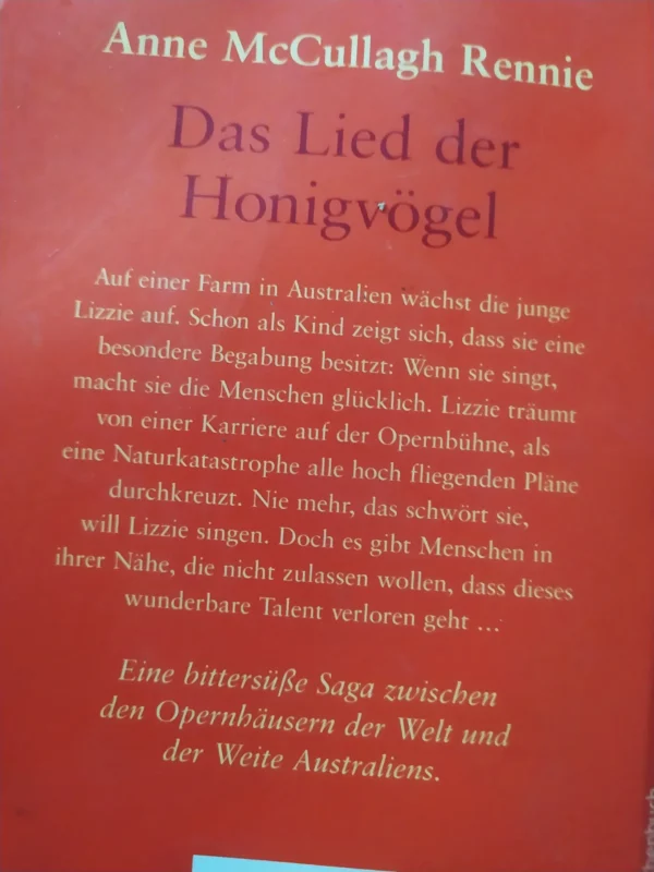 Das Lied der Honigvogel - Anne McCullagh Rennie