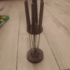 viljuskice za Fondi set sa drvenim drskama i stalkom