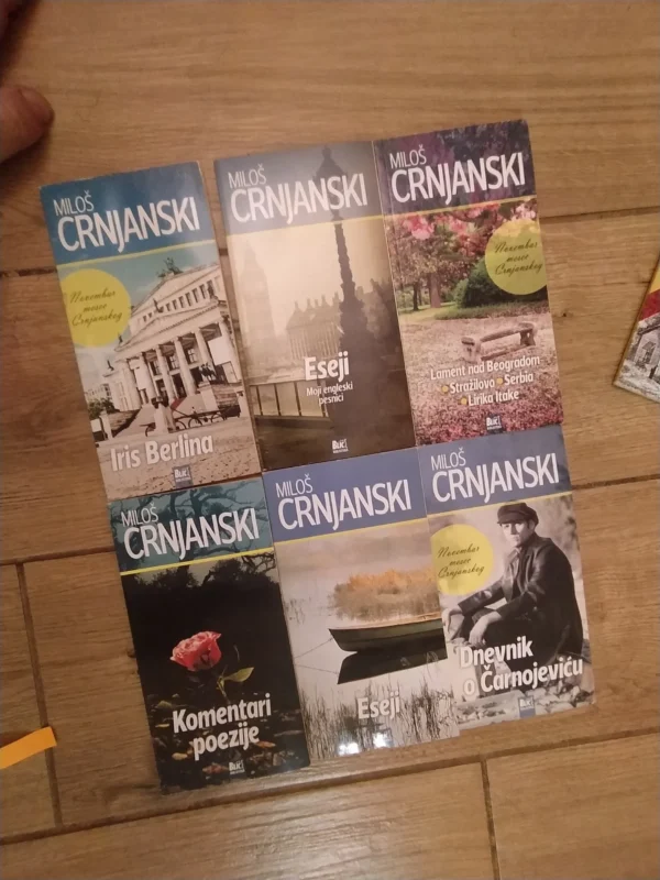 Milos crnjanski 6 knjiga