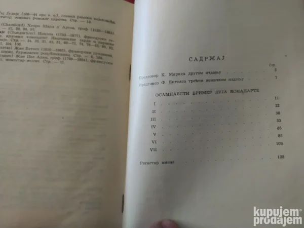 Osamnaesti Brimer Luja Bonaparte - Karl Marks