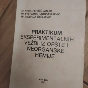 praktikum eksperimentalnih vezbi iz opste i neorganske hemij