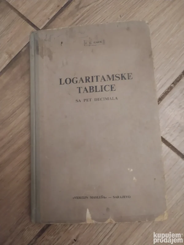 Logaritamske tablice sa 5 decimala