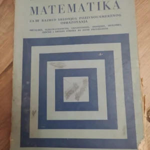 Matematika za 3 razred srednjeg obrazovanja