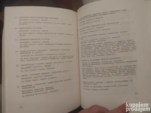 Koncepcija dugorocnog razvoja Jugoslavije do 1985