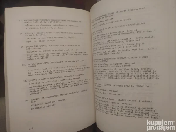 Koncepcija dugorocnog razvoja Jugoslavije do 1985