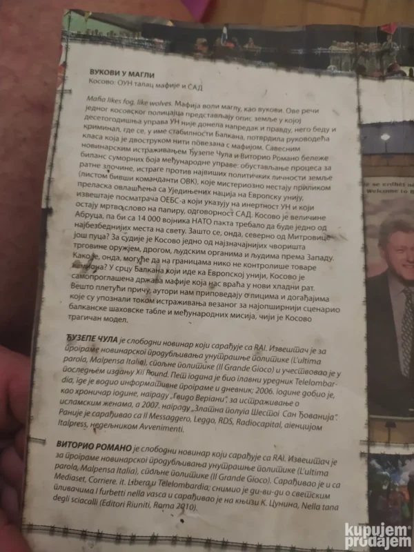 Vukovi u magli - Djuzepe Cula i Viktorio Romano