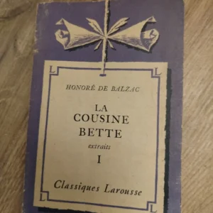 la Cousine Bette - Honore de Balzac