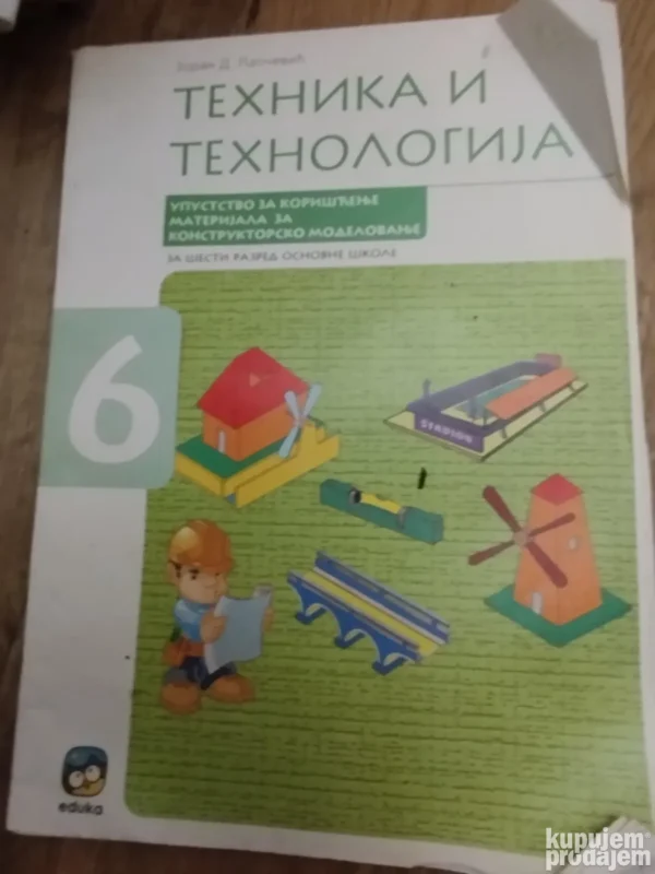 Tehnika i Tehnologija za 6 razred osnovne skole upustvo Klet