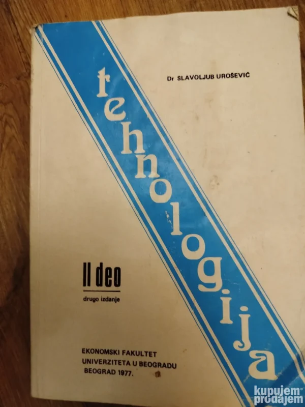 Tehnologija 1 i 2 deo ekonomski fakultet
