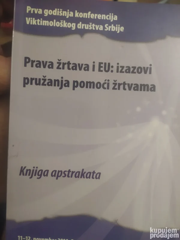 Knjiga apstarkata - prava zrtava u EU