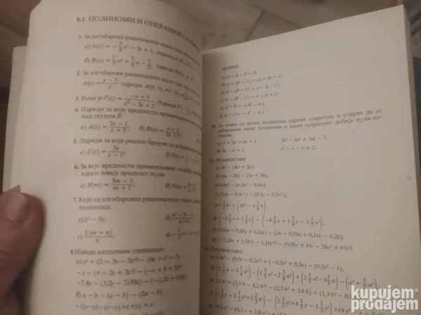 Zbirka zadataka iz matematike za 1 razred srednjih skola