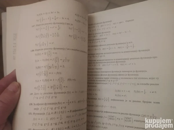 Zbirka zadataka iz matematike za 1 razred srednjih skola