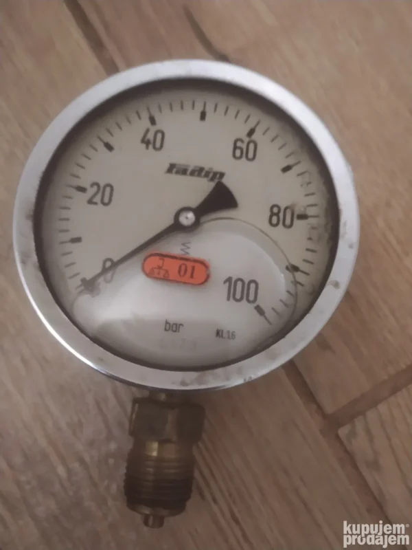 Manometar uljani 100 bara FADIP