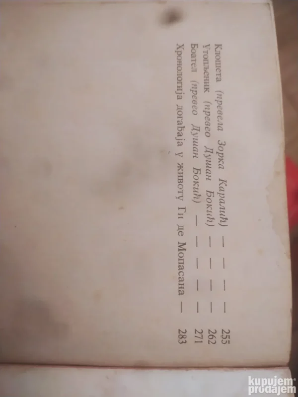 Price iz Normandije - Gi De Mopesan