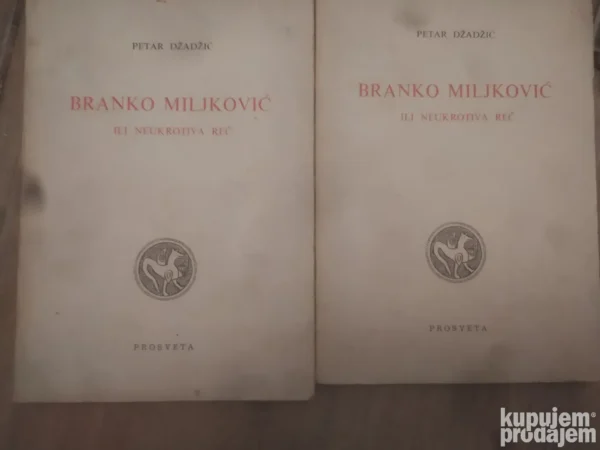 Branko Miljkovic - neukrotiva rec - Petar džadžić