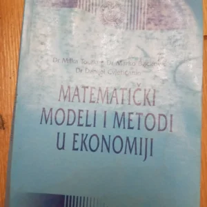 Matematički modeli i metodi u ekonomiji