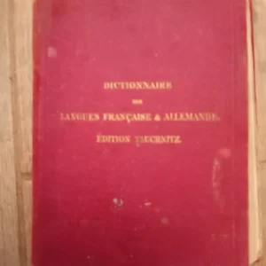 183137742_688e0749208ca7-74075069688e06c2851fa5-.webp Dictionnaire des langues Francaise and Allemande