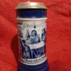 keramicka krigla za pivo sa poklopcem od cina