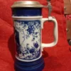 keramicka krigla za pivo sa poklopcem od cina
