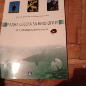 Radna sveska za BIOLOGIJA  za 8 razred  ZAVOD