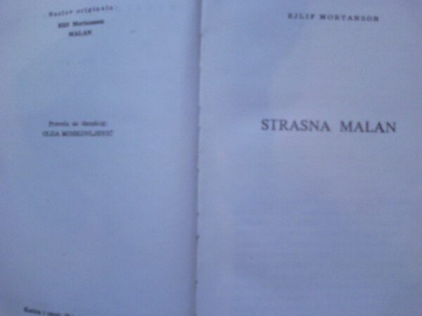 Strasna Malan - Ejlif Mortanson
