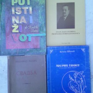 4 knjige domacih pisaca razni zanrova