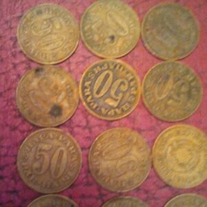 kovanice Yugoslavia 50 para 1965