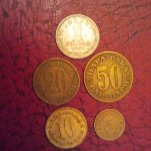 lot kovanica jugoslavije 1965