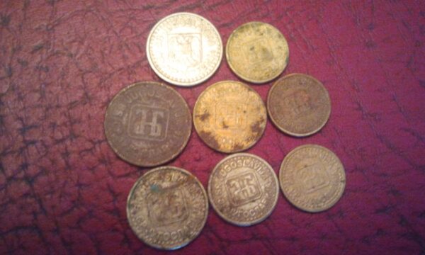 lot kovanica jugoslavije 1994-1995-1996