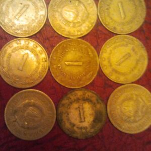 kovanice 1 dinar 1976 yugoslavije