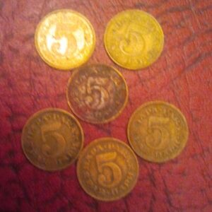 lot kovanice jugoslavije 5 para 1970e