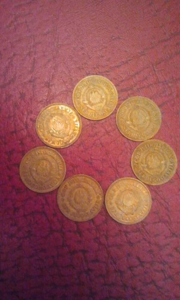 lot kovanica 10 para yugoslavija  1970e