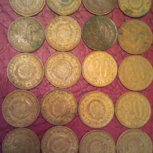 kovanice 20 para 1979 yugoslavija
