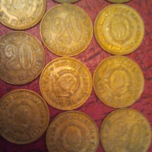 kovanice 20 para yugoslavija 1978-1977
