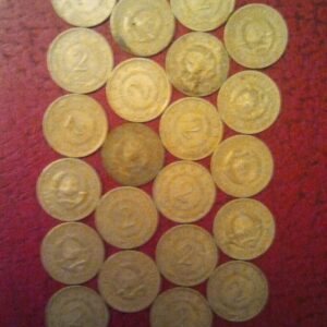 kovanice yugoslavije 2 dinara 1974-1973
