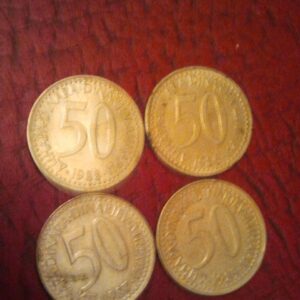 kovanice Yugoslavia 50 Dinara 1980ih