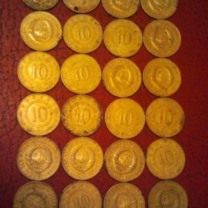 kovanice Yugoslavia 10 Dinara 1981