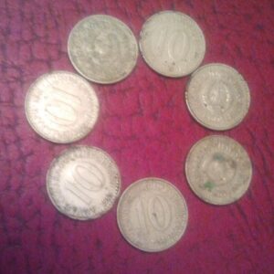 kovanice yugoslavije 10 dinara 1983