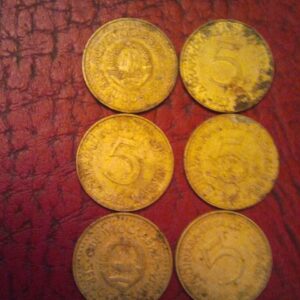 kovanice Yugoslavia 5 Dinara 1982