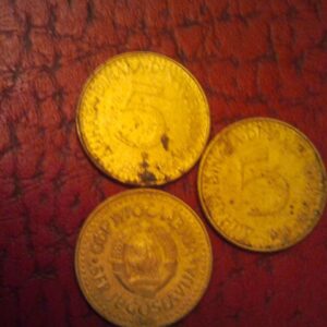 kovanice Yugoslavia 5 Dinara 1984