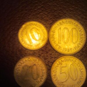 lot kovanica  yugoslavija 1987