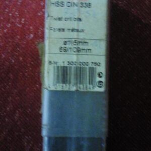 burgije KEIL HSS 7,5 - 7,8 mm za metal