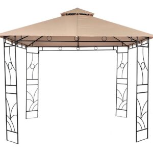 44606345_58dee40388adc5-476900826778839.jpg Baštenska metalna gazebo tenda PANAMA bež sa duplim krovom
