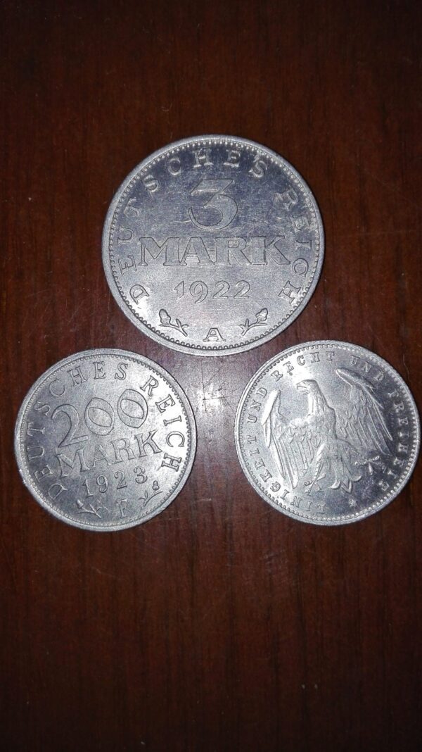 kovanice nemacke aluminium iz 1922-1923