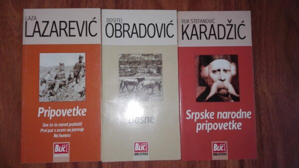 3 knjige domacih pisaca